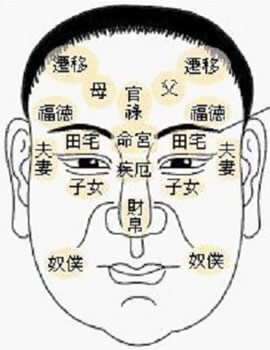 面相十二宫指的是什么